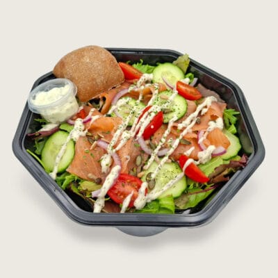 Maaltijdsalade Zalm - Broodje van Lies